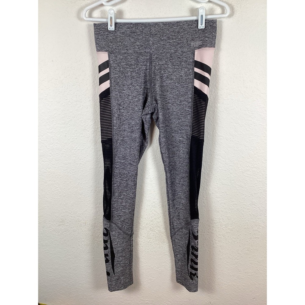 Pink Victoria Secret Womens Size S Small Leggings Soft Sweatpants Excellent